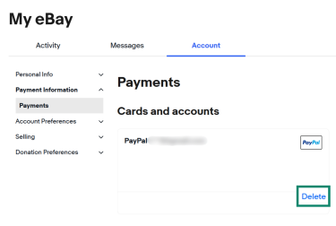 Delete Ebay Account 13