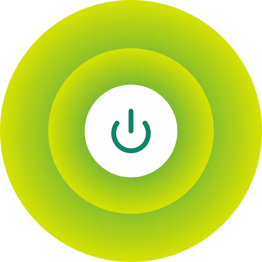 ExpressVPN er tilsluttet.